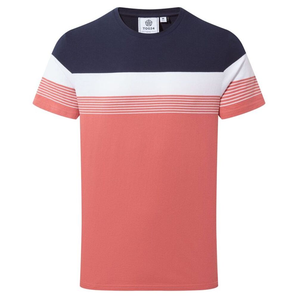 TOG24 Mens Farndon T-Shirt / Washed Red